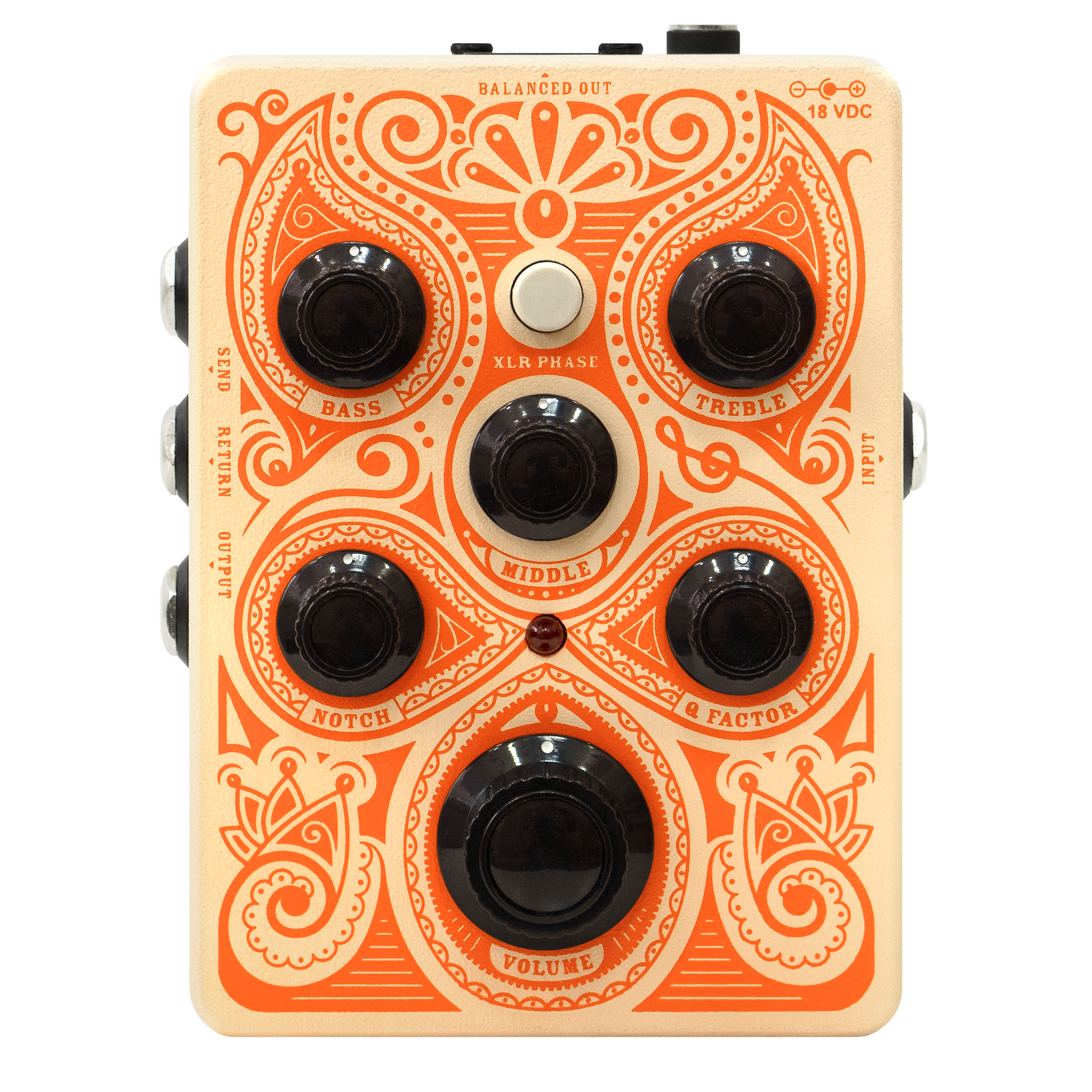 acoustic effects pedal Acoustic Preamp and EQ Pedal