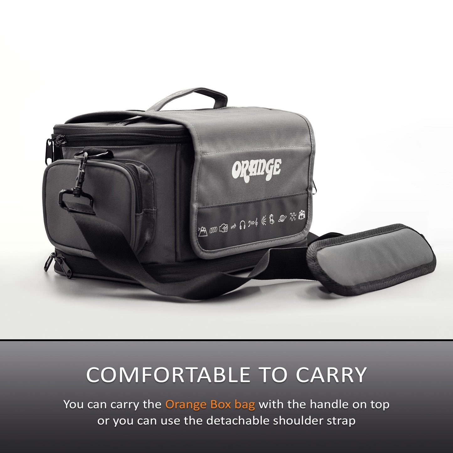 Orange Box Carry Bag