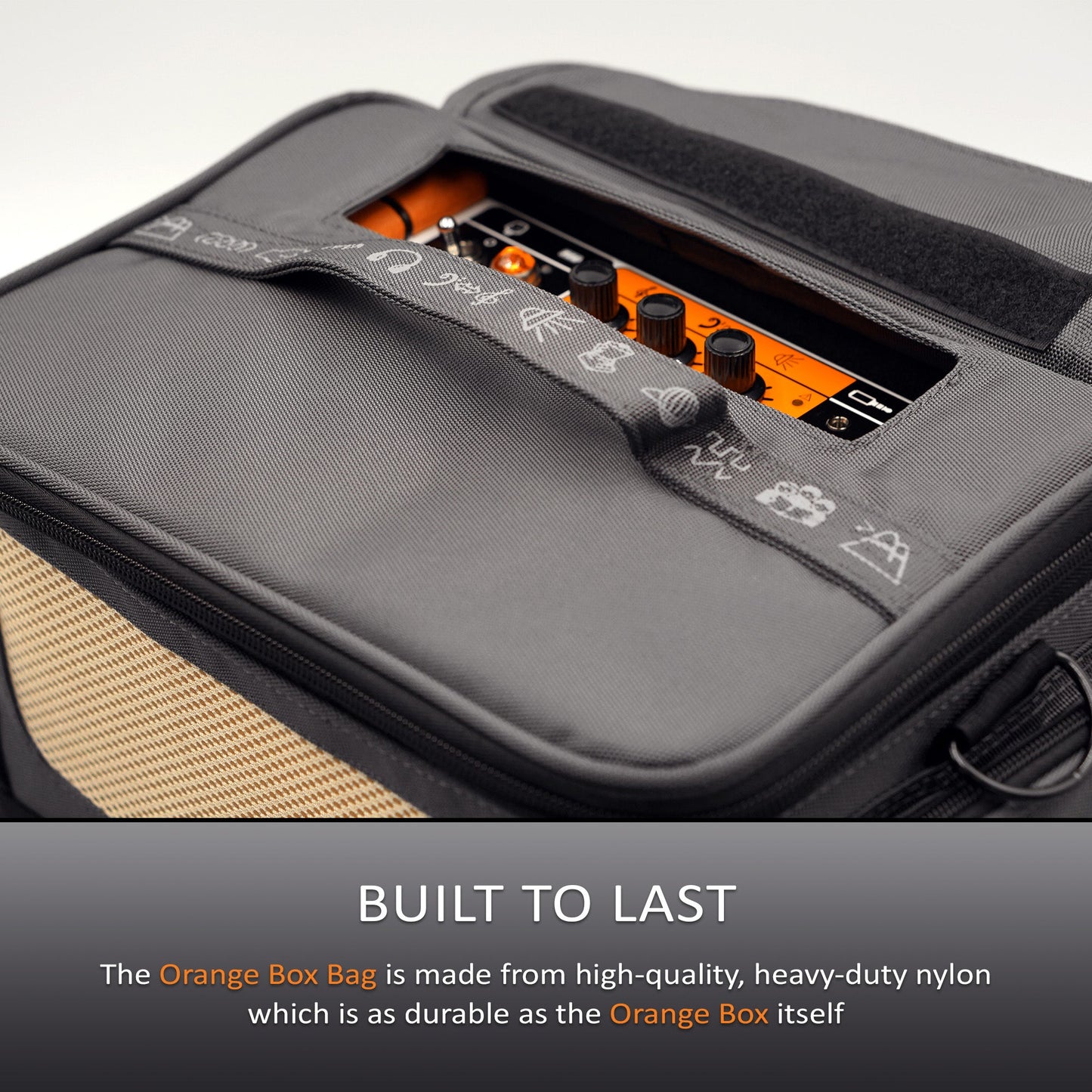 Orange Box Carry Bag