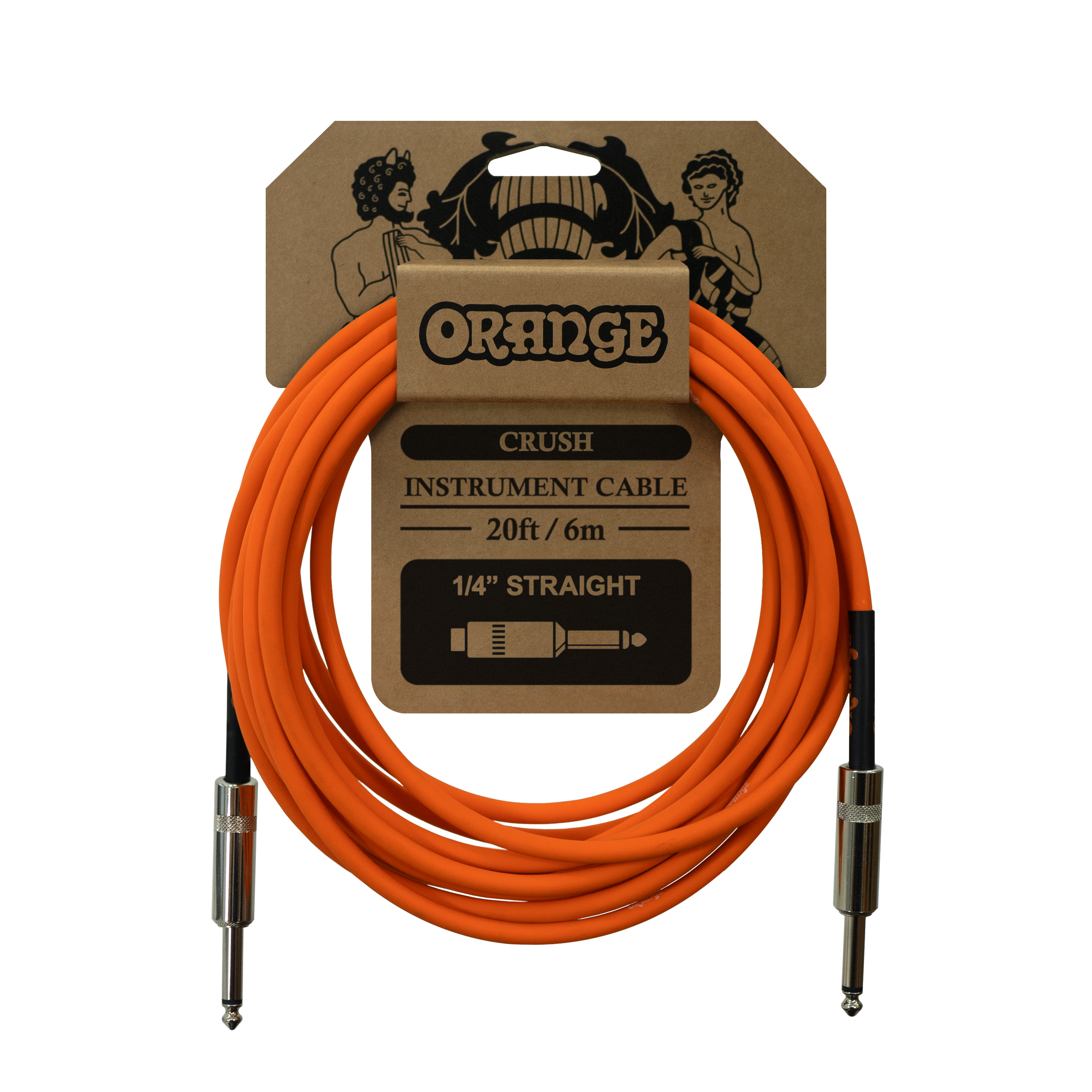 20ft Instrument Straight Cable – Orange Music Electronic Co Ltd