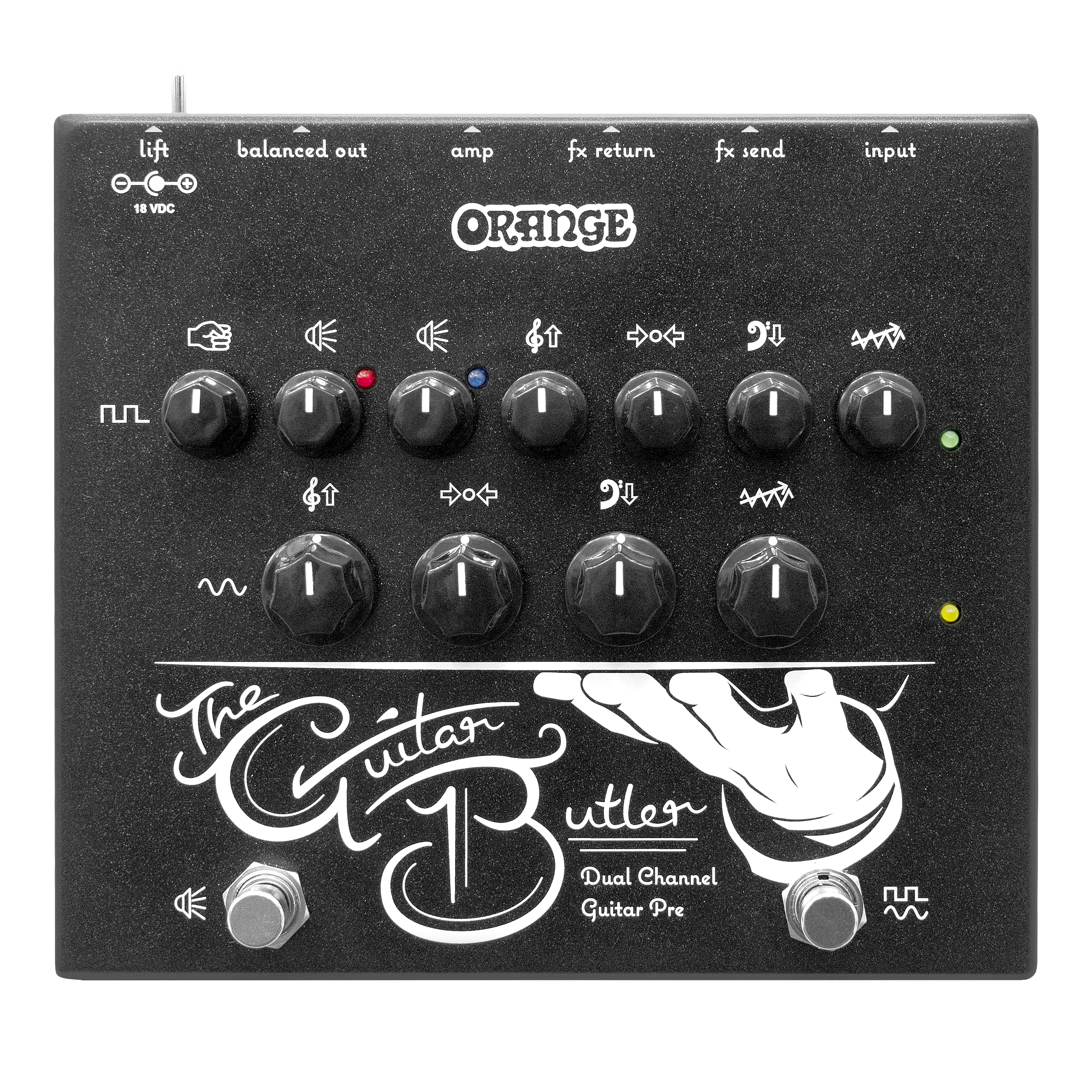 Orange Guitar Butler ギターバトラー Orange Guitar Butler | Dual-Channel Guitar Preamp Pedal