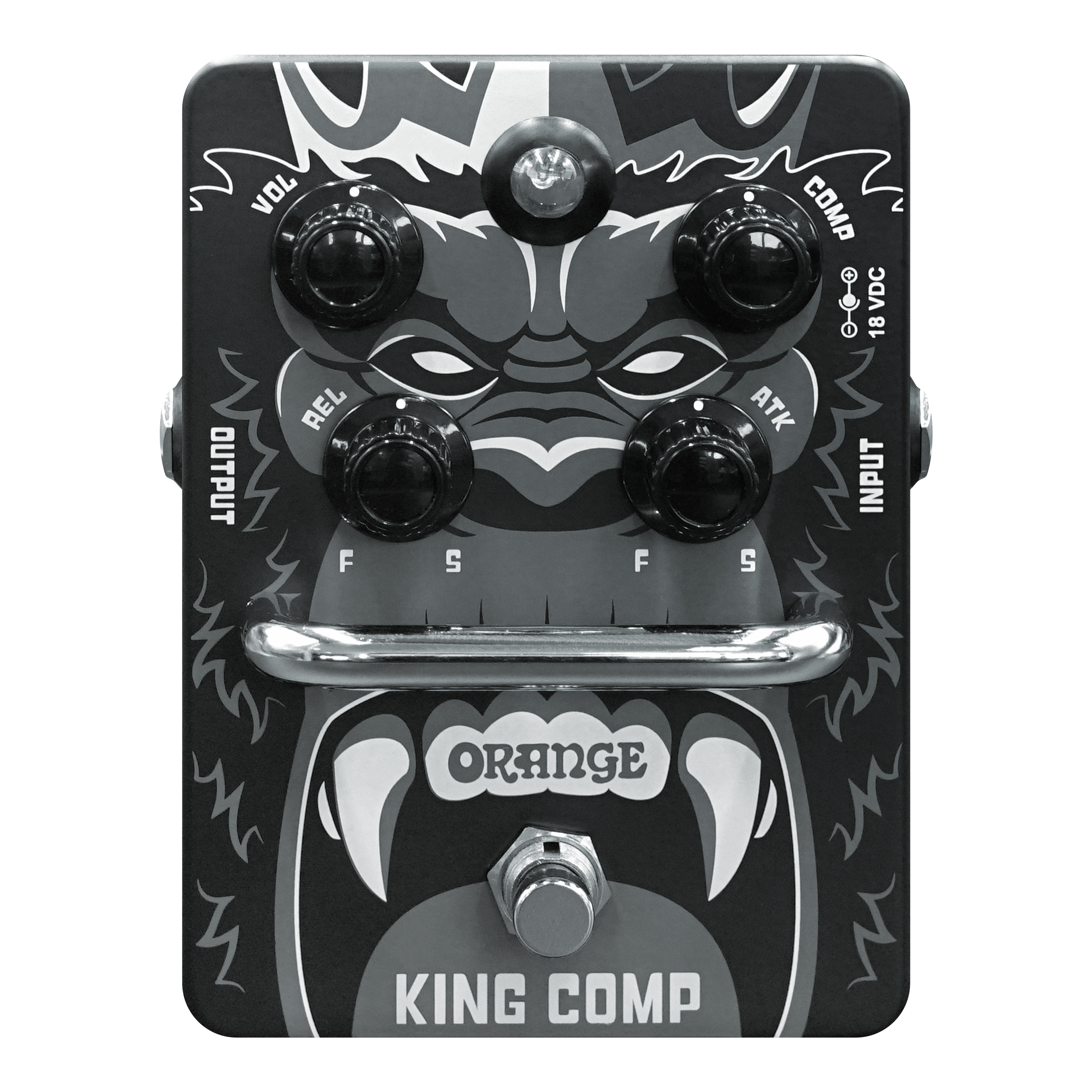 King Comp Compressor Pedal | Orange Amps – Orange Music