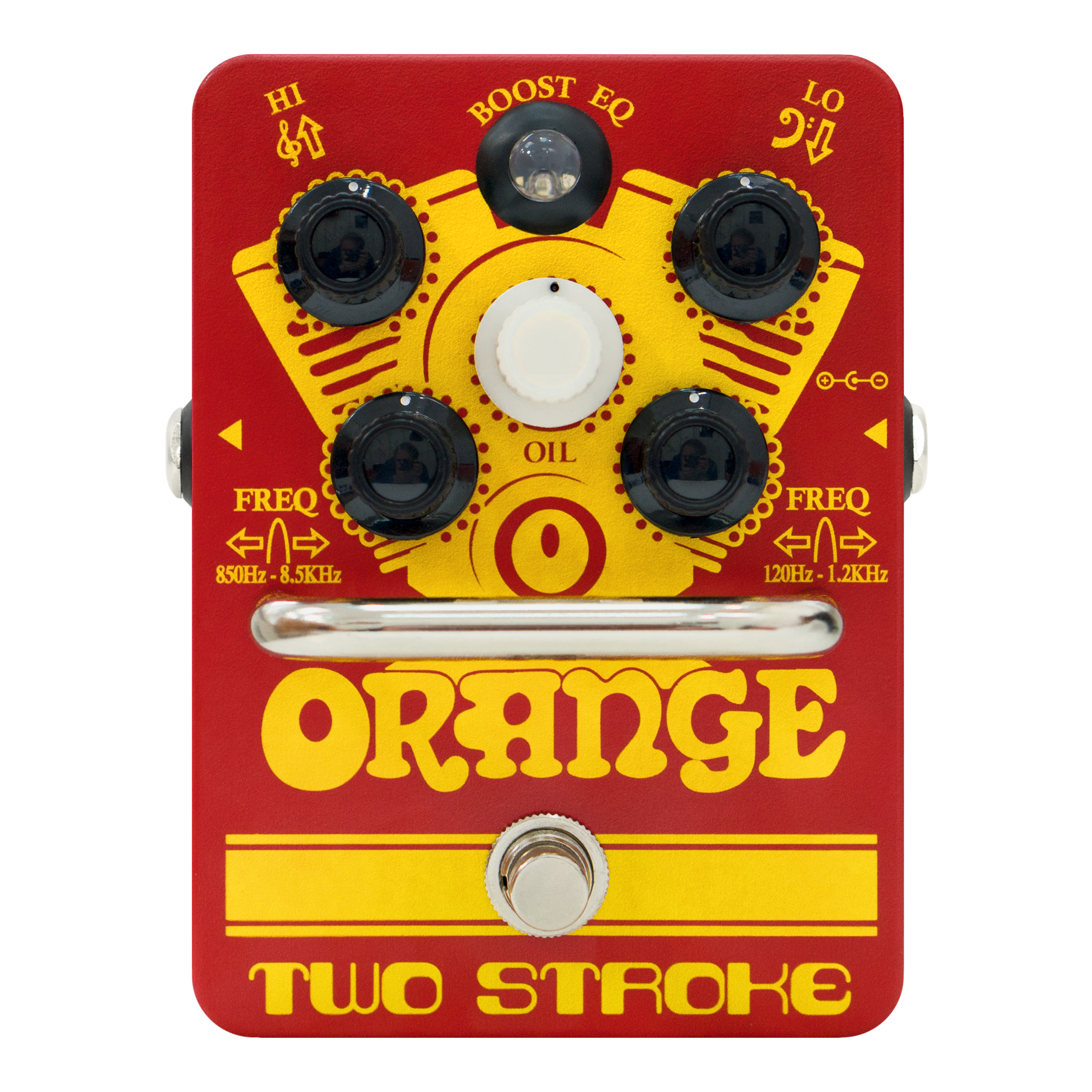 ORANGE Two Stroke クリーンブースター Two Stroke Boost & EQ Pedal | Orange Amps – Orange Music