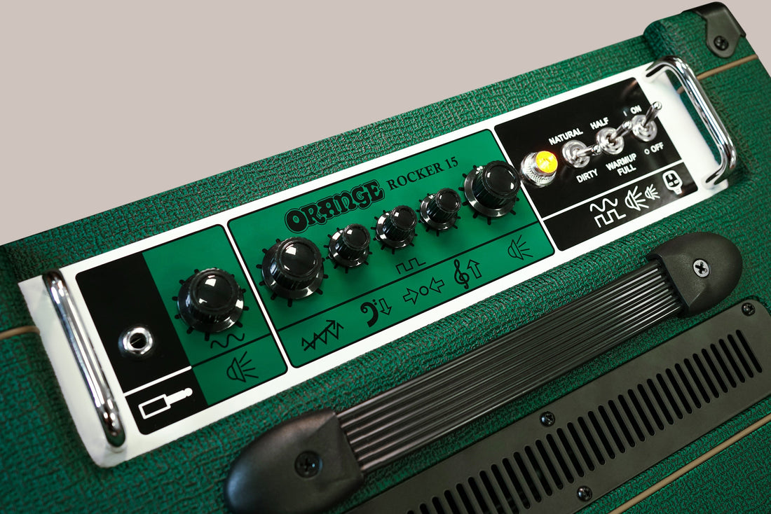 Limited Edition Orange Amplifiers Rocker 15 & 32
