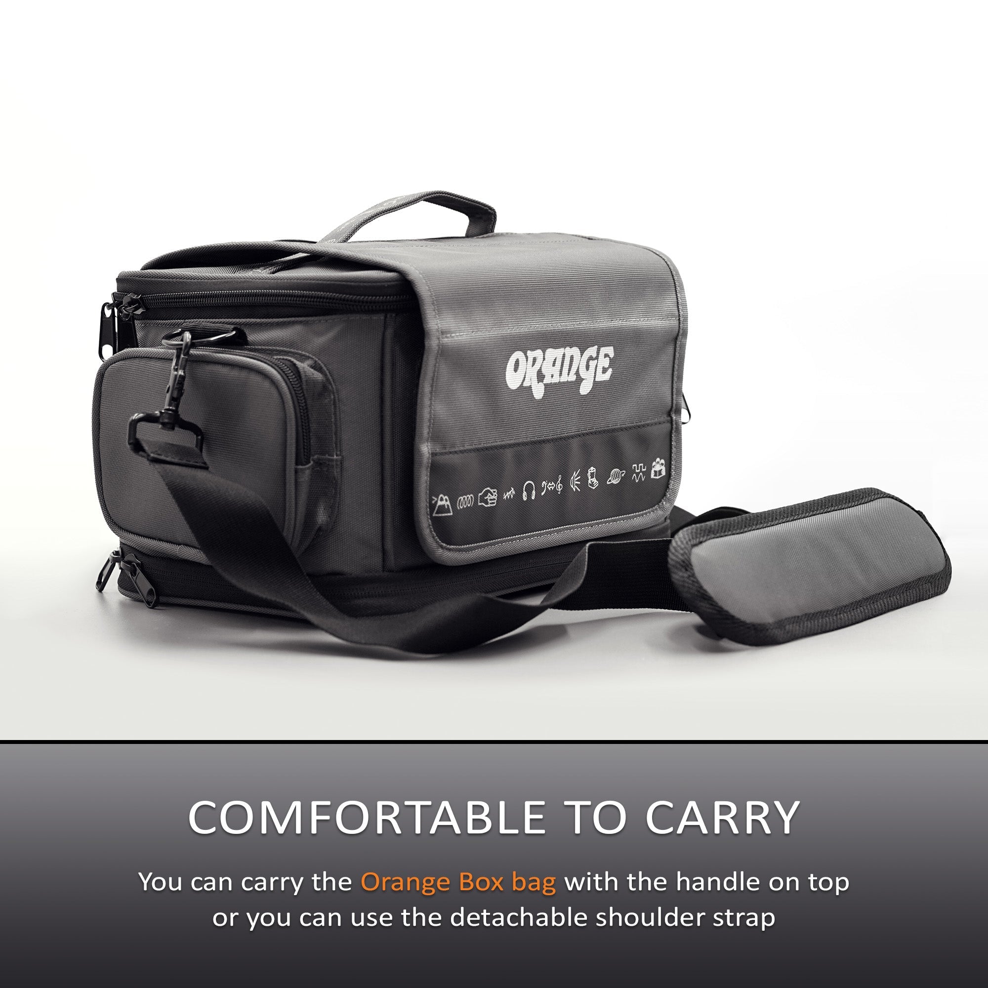 Orange Box Carry Bag | portable protection with easy access