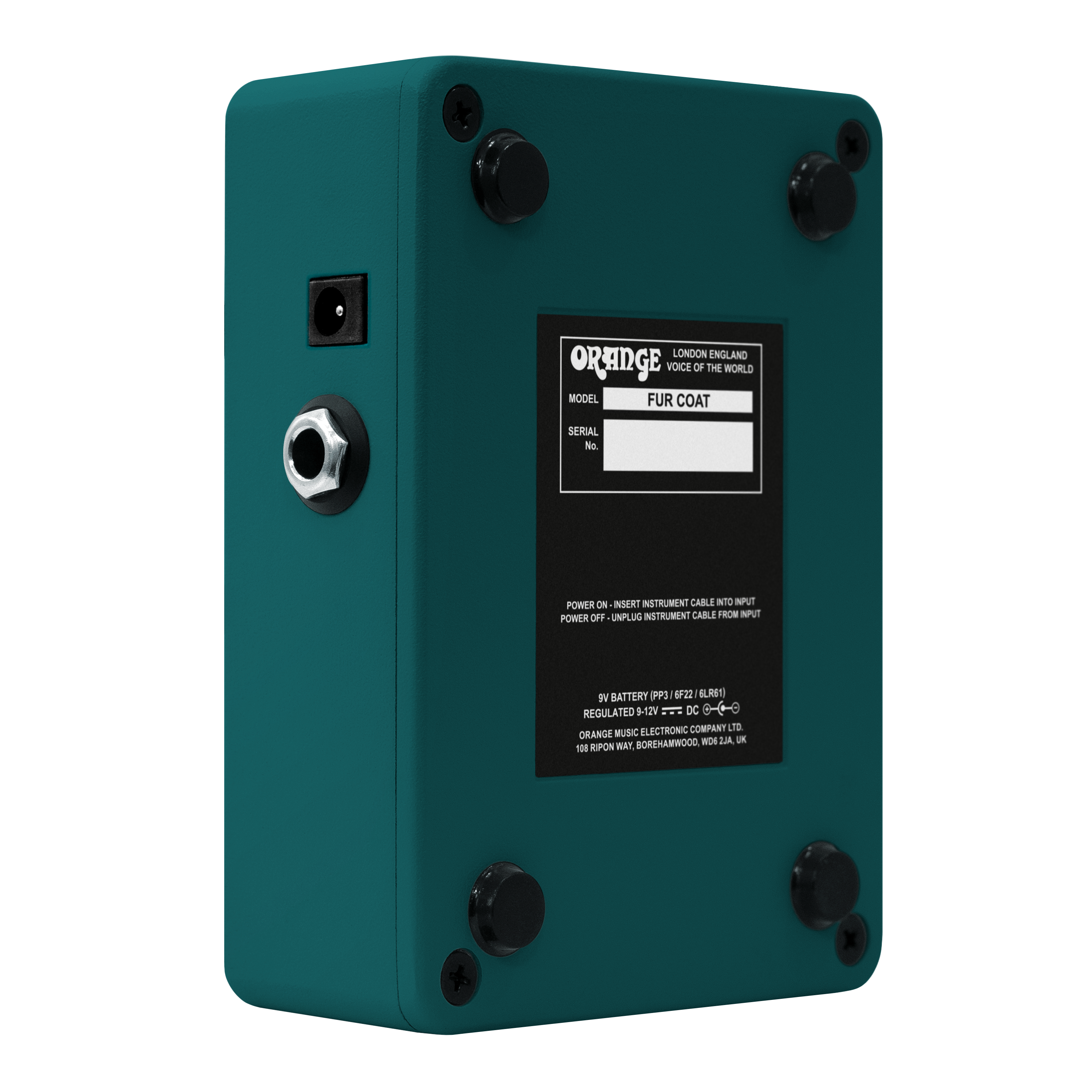 Orange Fur Coat ギターエフェクター FUZZ Fur Coat Vintage Fuzz Pedal | Orange Amps – Orange Music