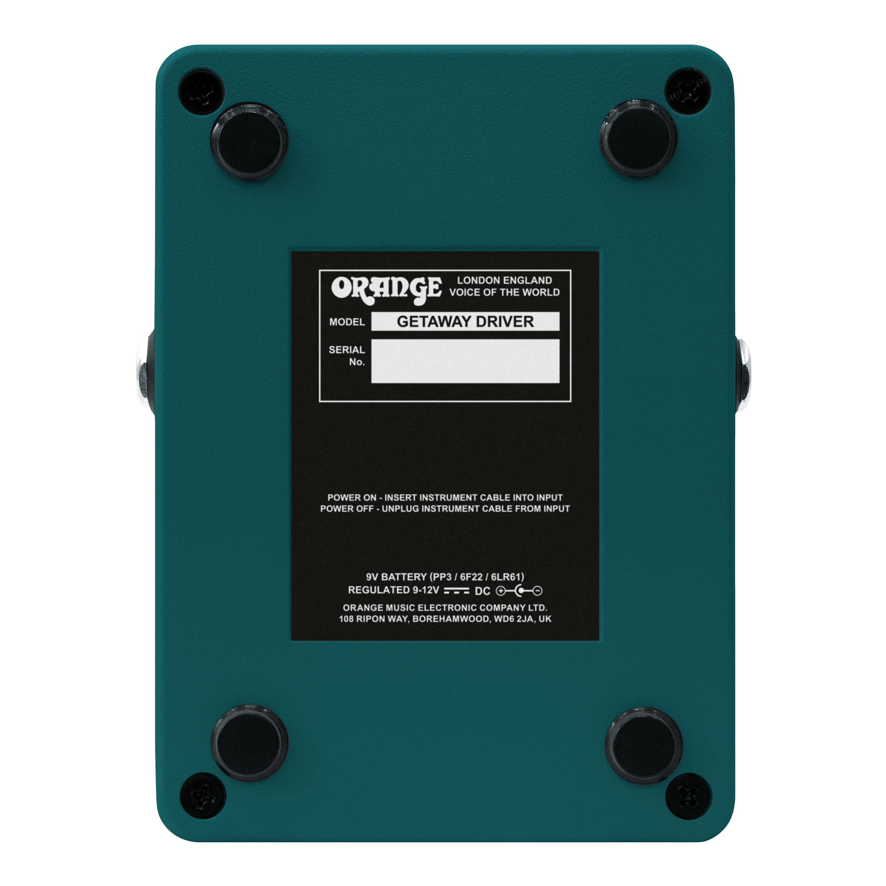 ギター Orange GETAWAY D Getaway Driver Overdrive Pedal | Orange Amps – Orange Music