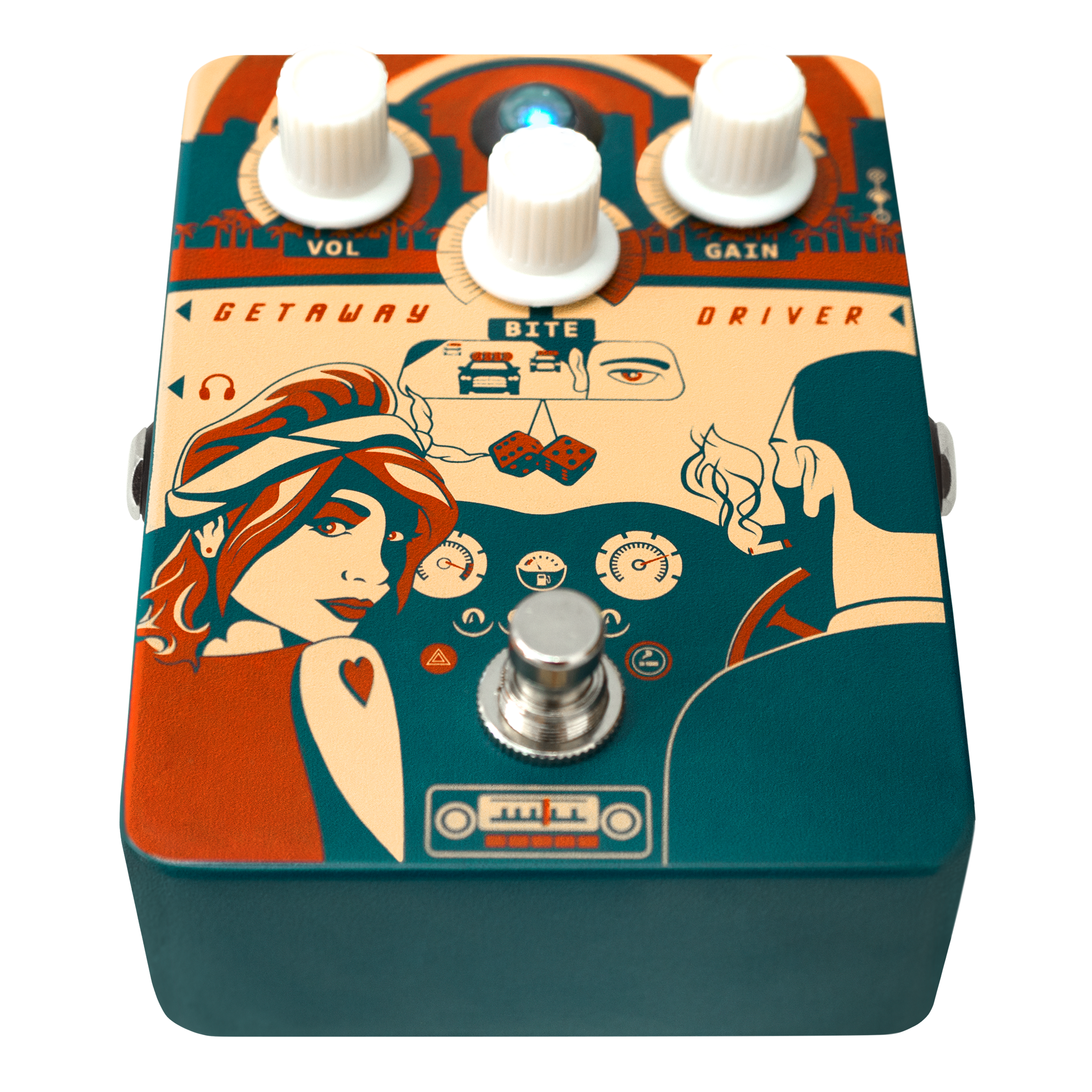 Getaway Driver Overdrive Pedal | Orange Amps – Orange Music
