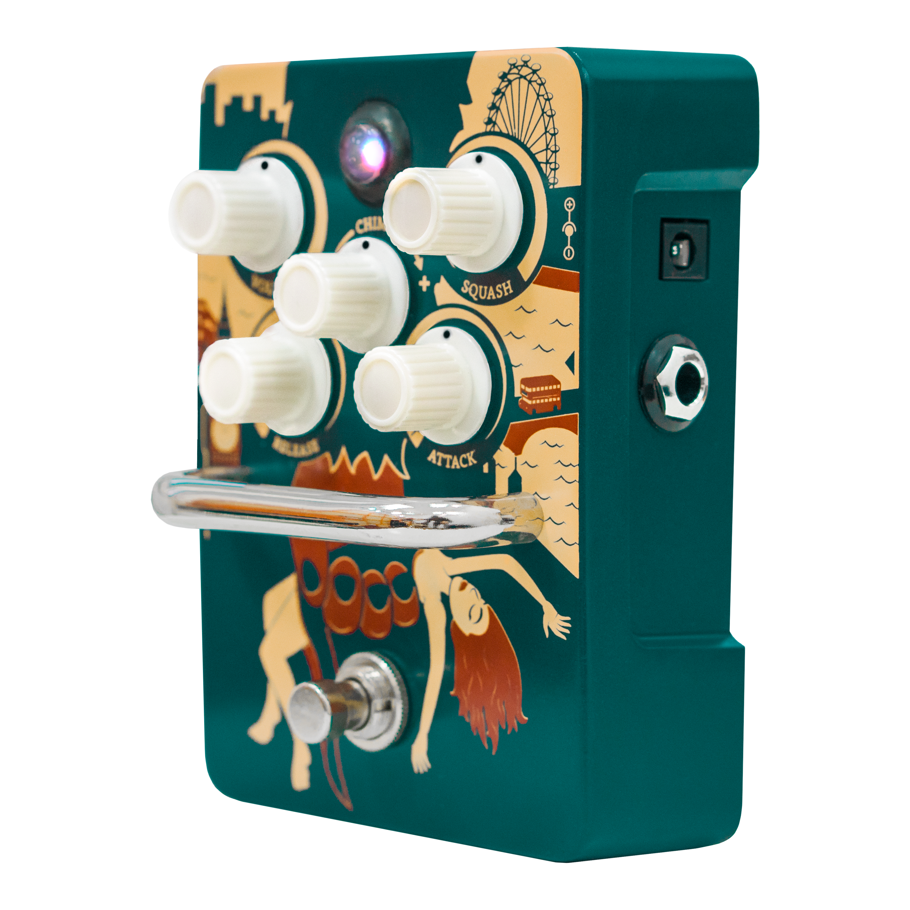 Kongpressor Compressor Pedal | Orange Amps – Orange Music