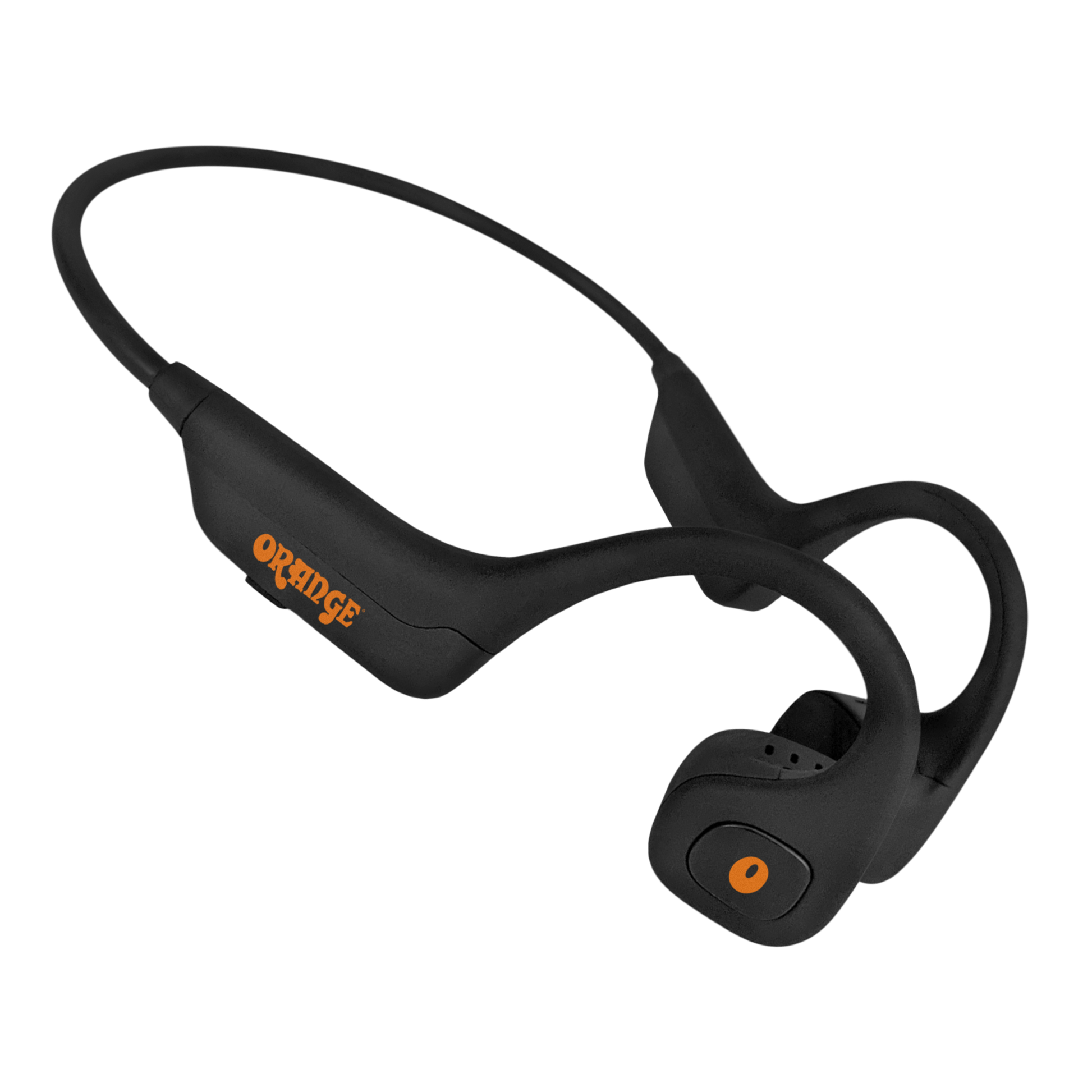 Orange O Bones open-ear bone conduction headphones – Orange