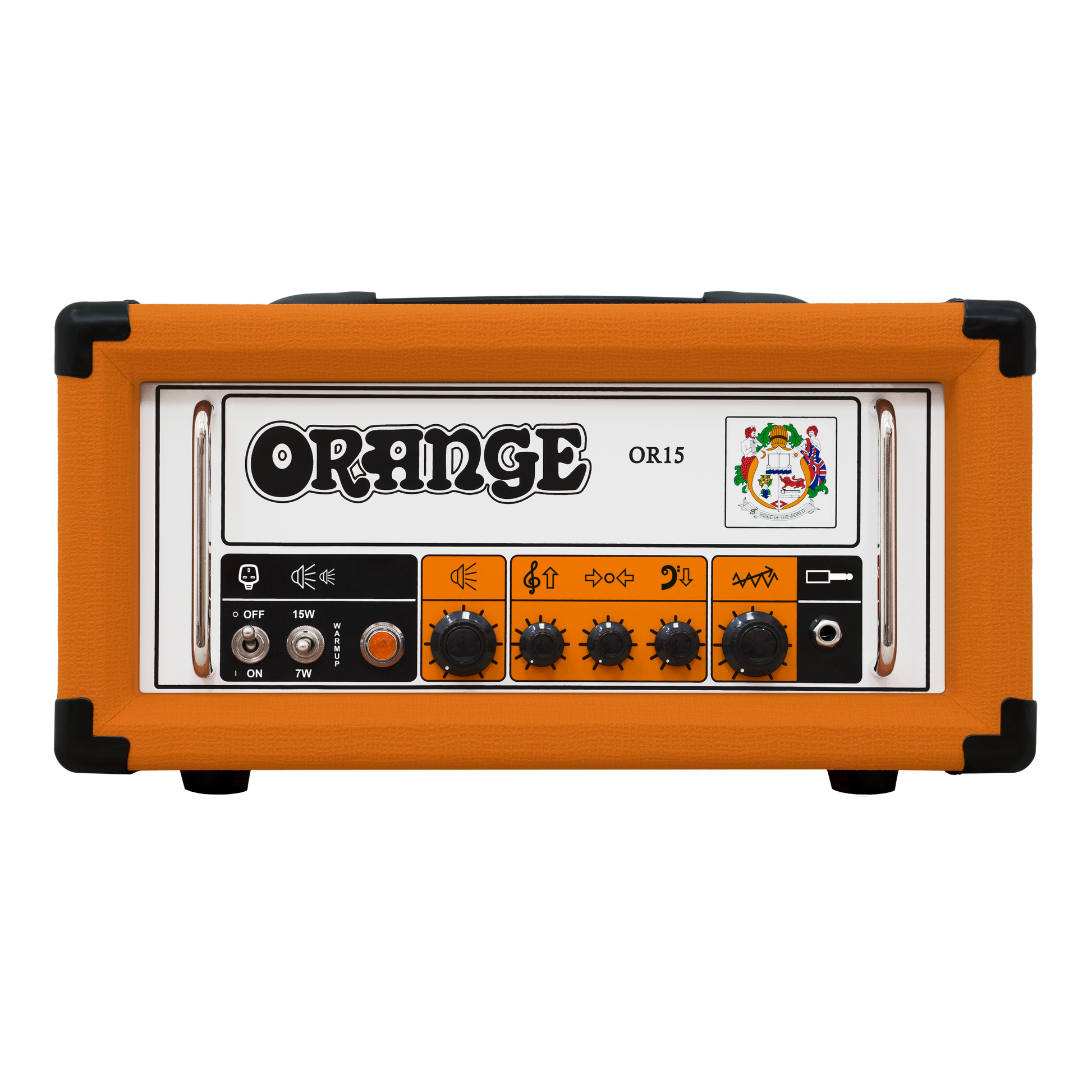 Orange OR15 Amp Head | Compact Vintage-Inspired Valve Tone Orange OR15 Amp Head | Compact Vintage-Inspired Valve Tone