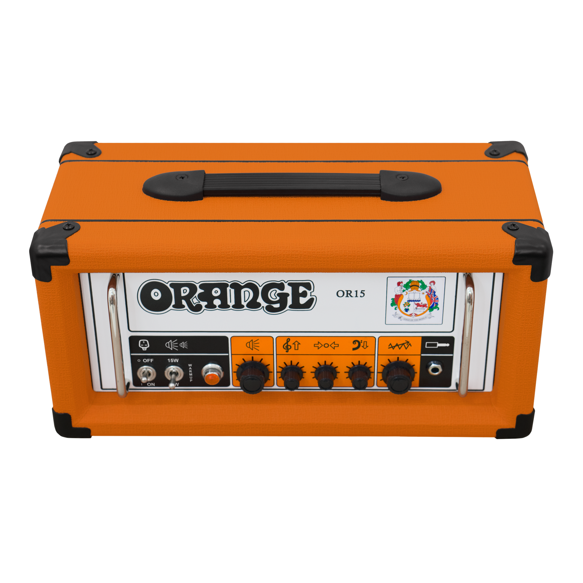 Orange OR15 Amp Head | Compact Vintage-Inspired Valve Tone Orange OR15 Amp Head | Compact Vintage-Inspired Valve Tone