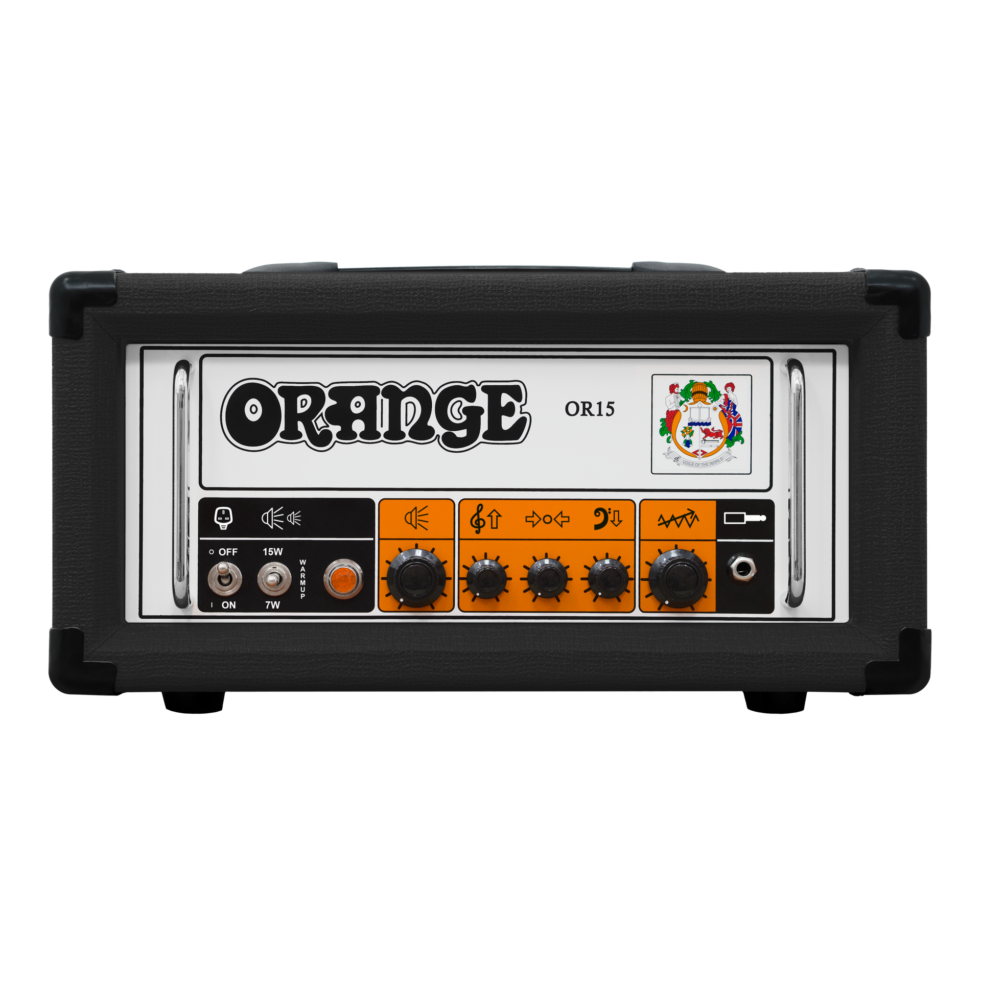 Orange OR15 Amp Head | Compact Vintage-Inspired Valve Tone Orange OR15 Amp Head | Compact Vintage-Inspired Valve Tone
