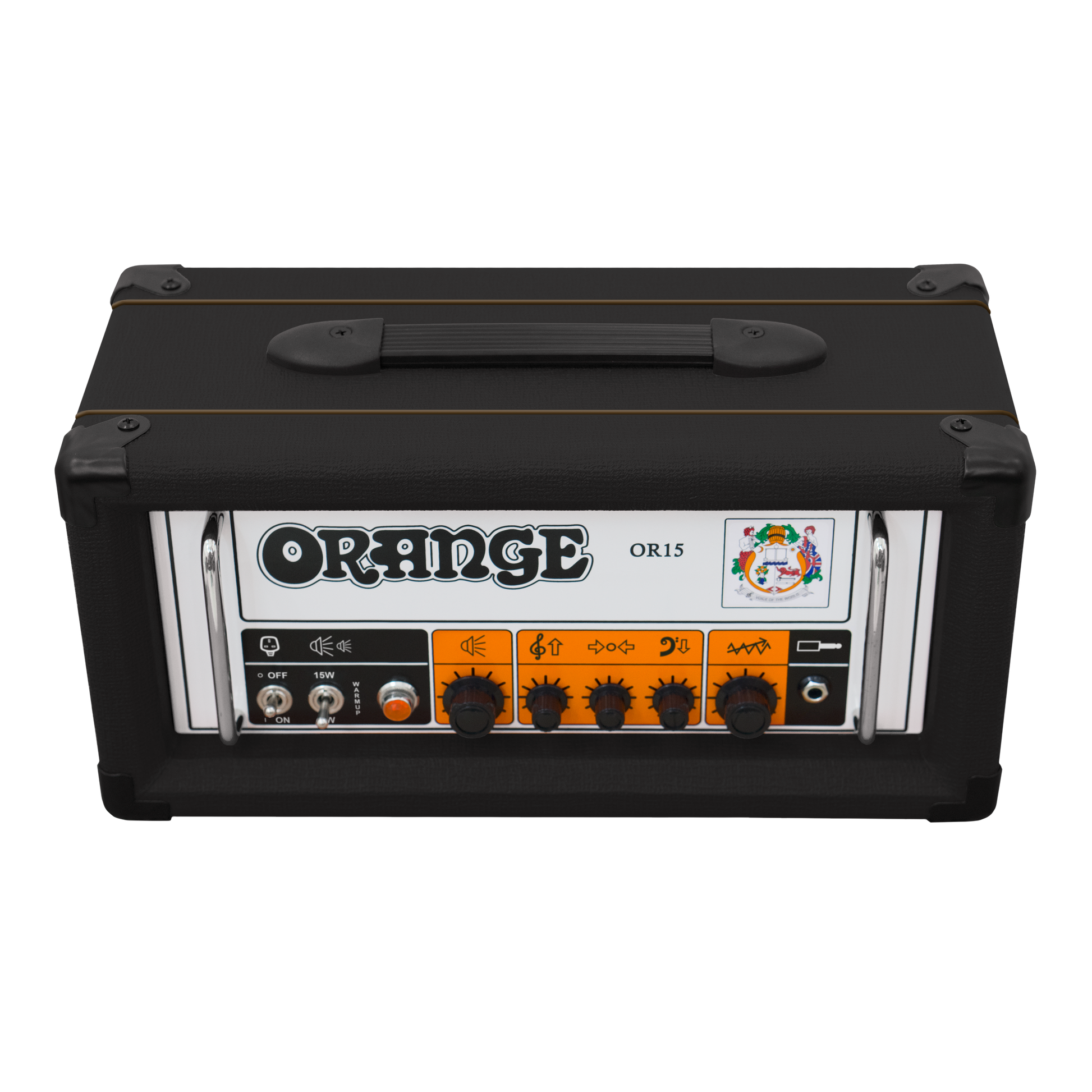 Orange OR15 Amp Head | Compact Vintage-Inspired Valve Tone Orange OR15 Amp Head | Compact Vintage-Inspired Valve Tone