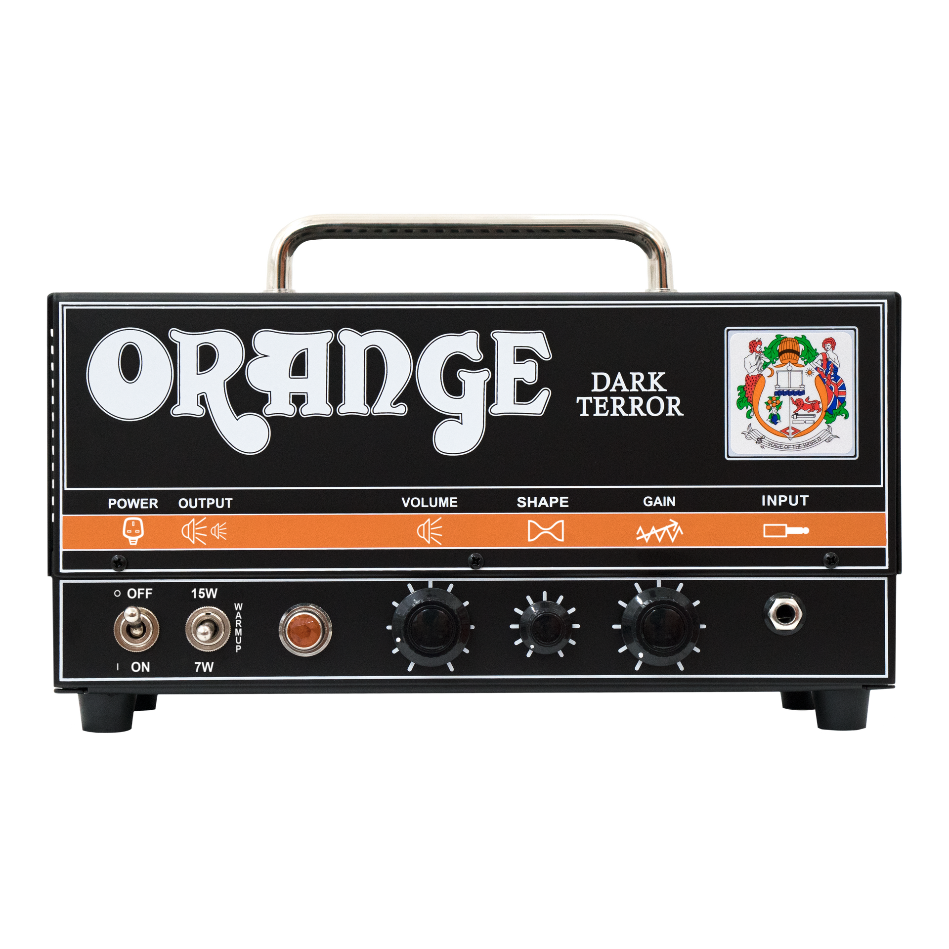 Orange Dark Terror 15 Amp Head | High-Gain Tube Power – Orange