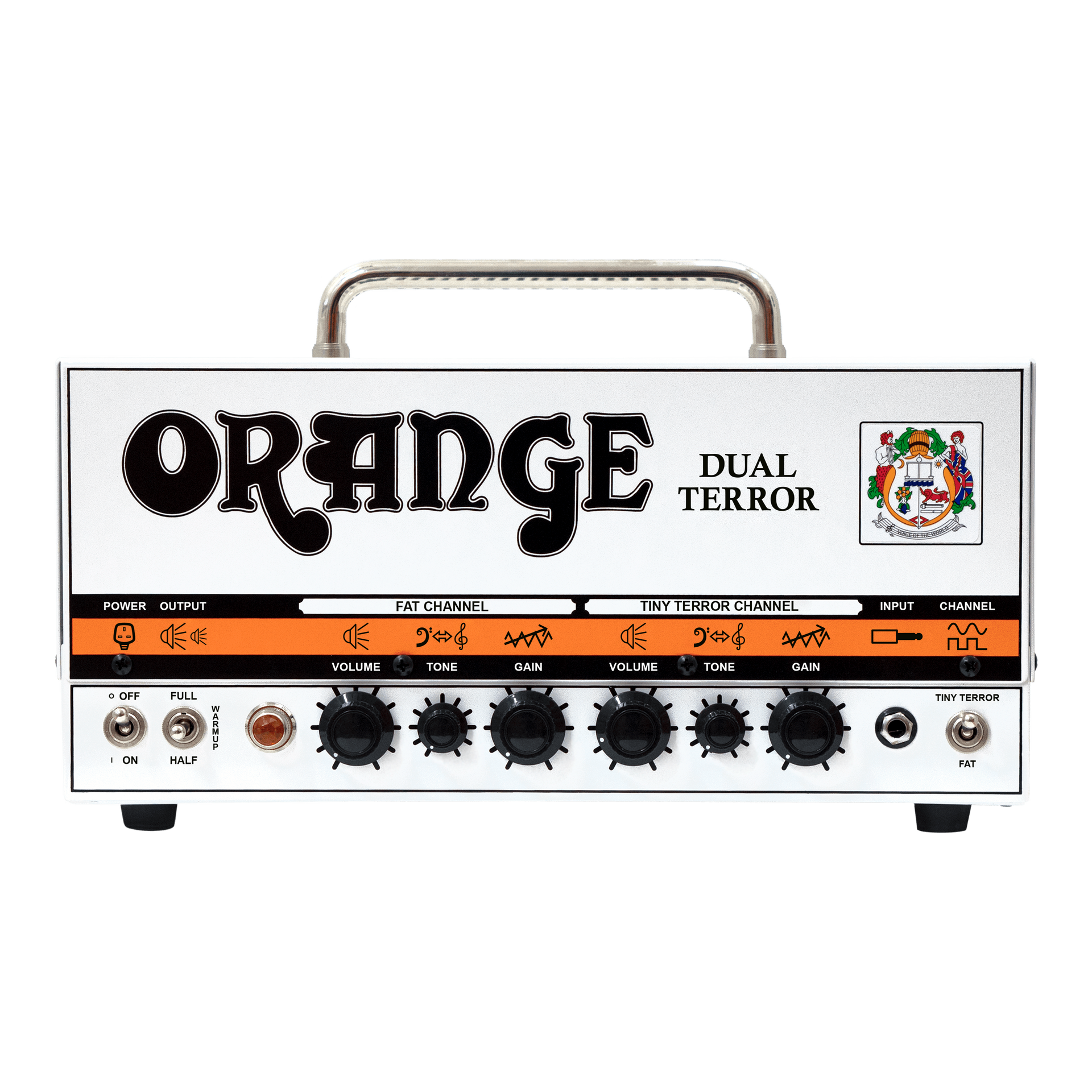 Orange Dual Terror | Twin-Channel 30W Valve Amp Head – Orange