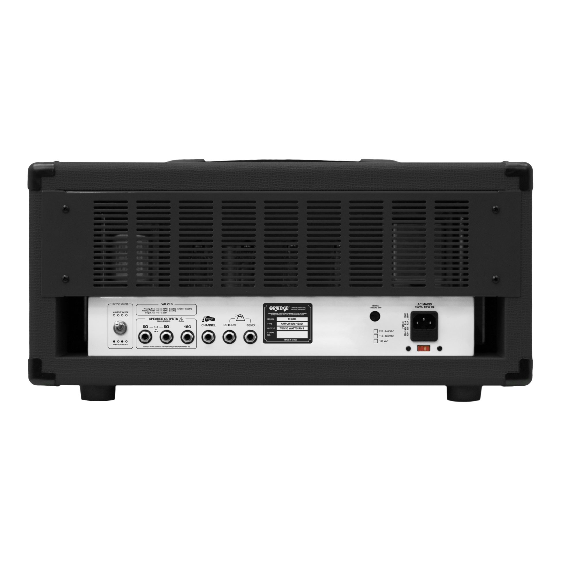 Orange TH30 | 30W Twin Channel Valve Amp Head – Orange Music Orange TH30 | 30W Twin Channel Valve Amp Head – Orange Music
