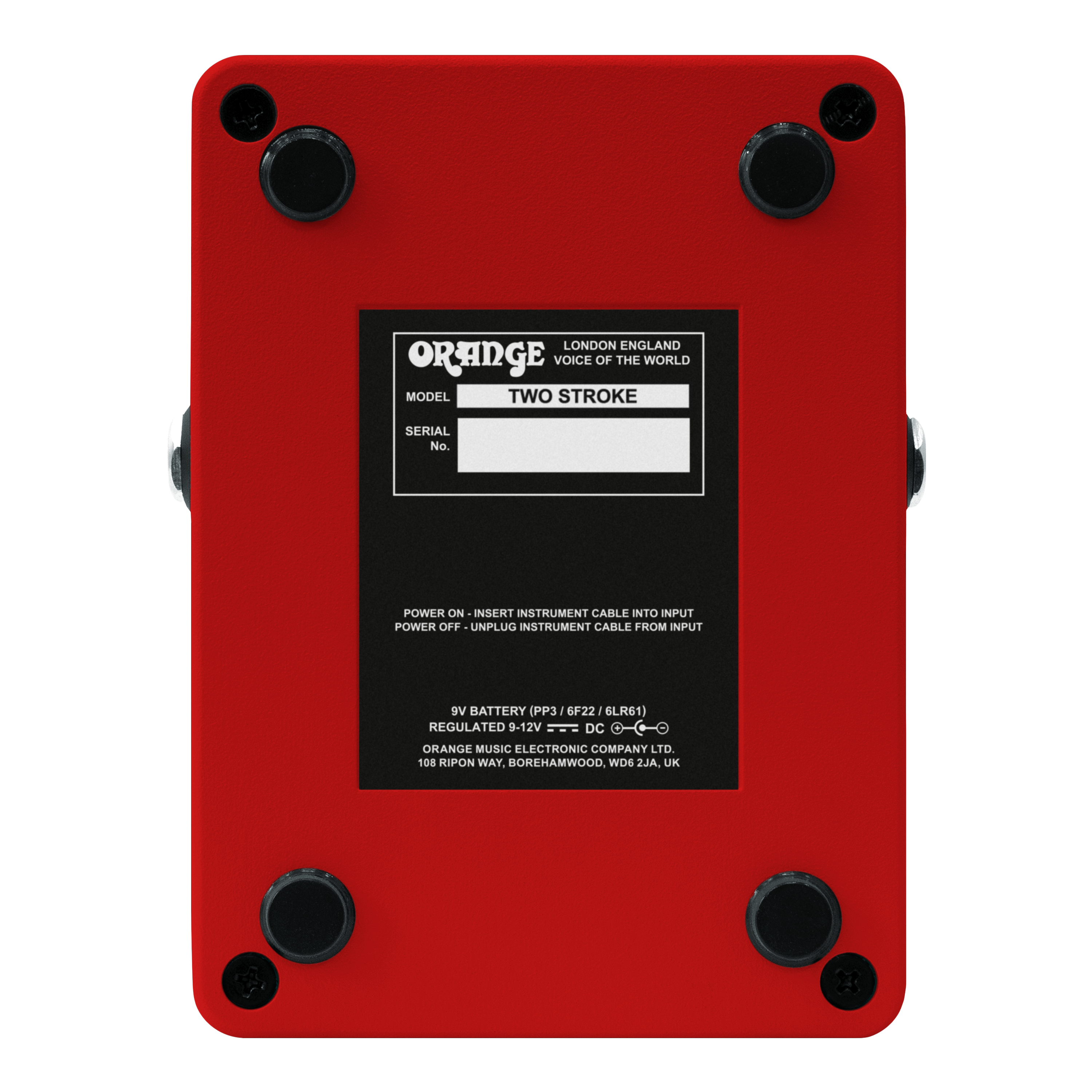 Two Stroke Boost & EQ Pedal | Orange Amps – Orange Music Two Stroke Boost & EQ Pedal | Orange Amps – Orange Music