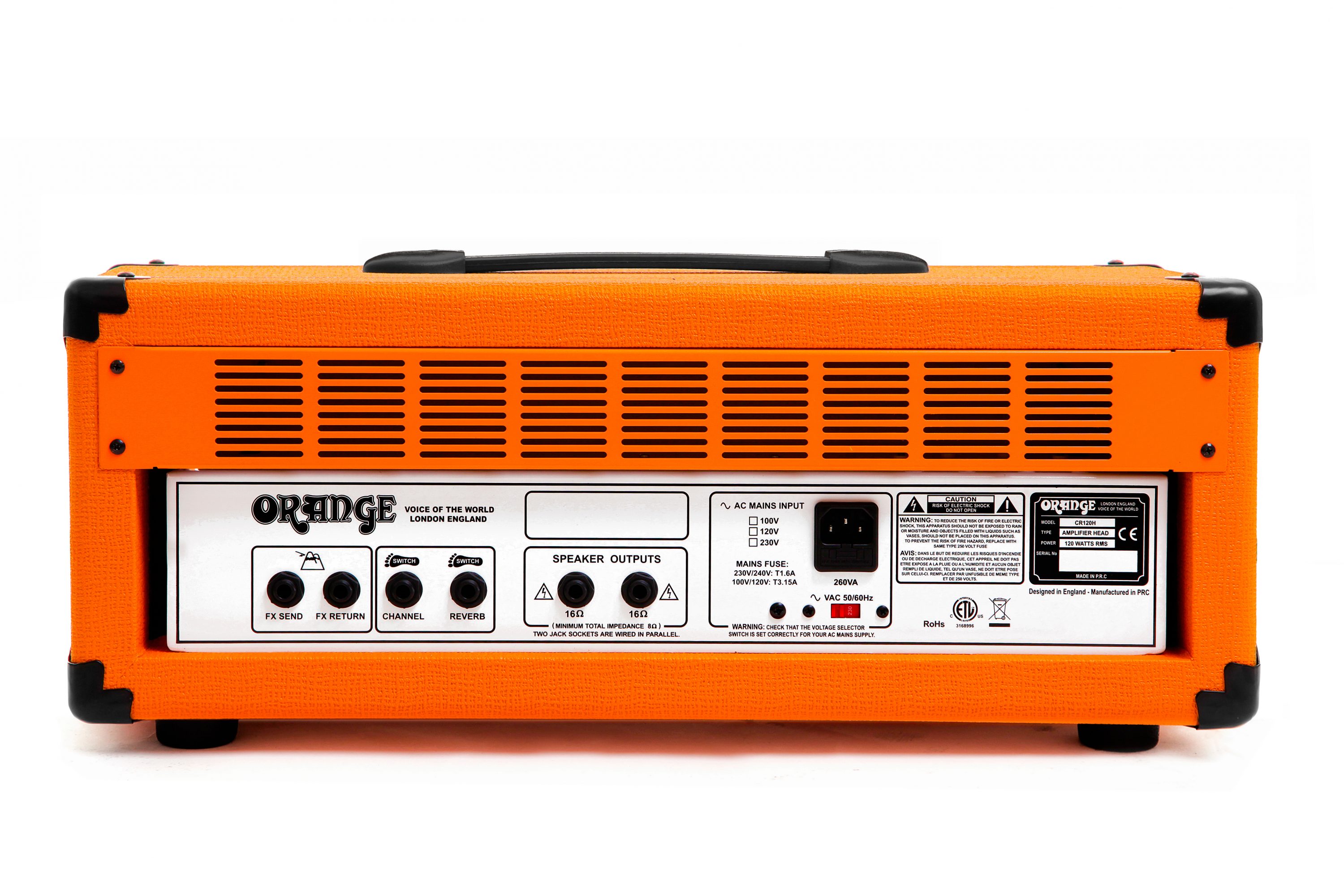 Orange Crush CR120H Rear – Orange Amps