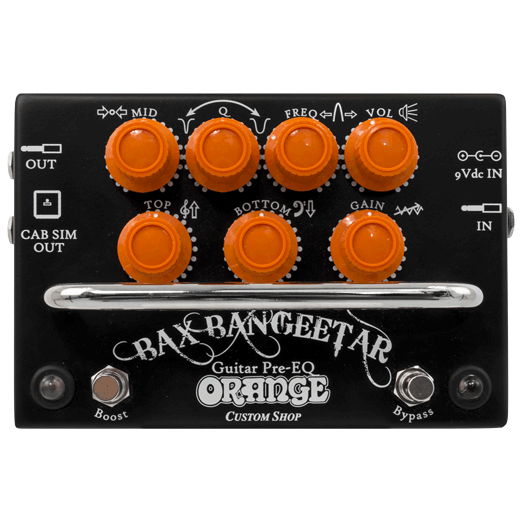 Bax Bangeetar – Guitar Preamp & EQ – Orange Amps