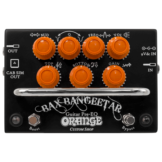 Bax Bangeetar- Guitar Preamp & EQ – Orange Amps