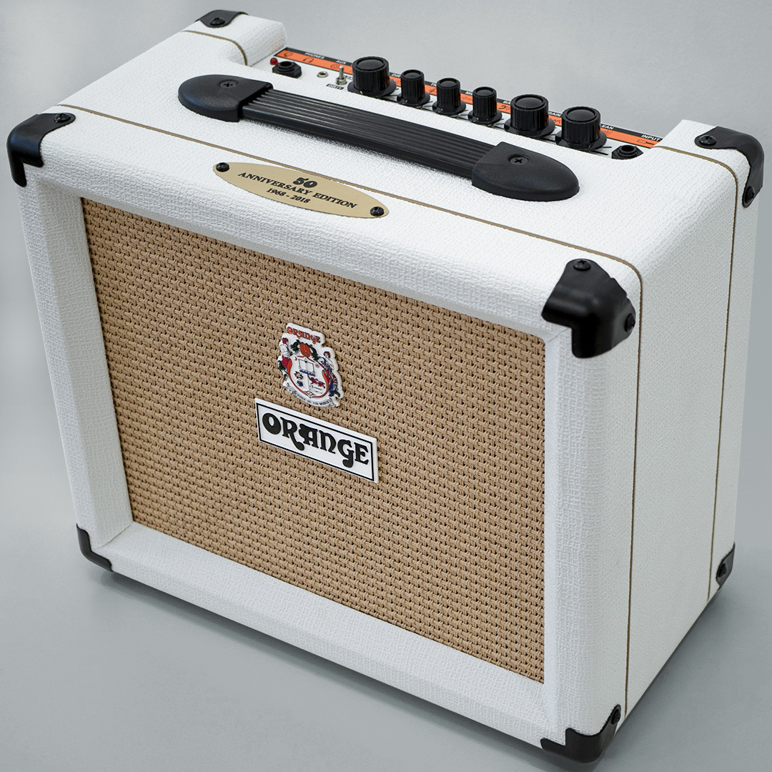 50th Anniversary Orange Amplification Limited Edition White Crush