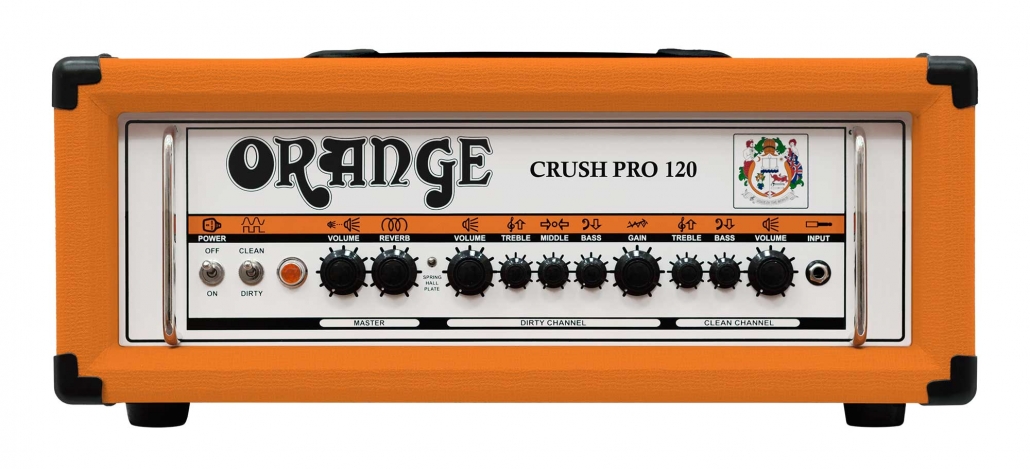 Cabezal de amplificadorOrange Crush Pro Pro CR120H 