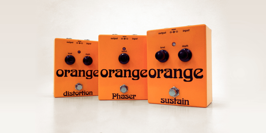 Orange Amps Launch Their Retro 1970s Effect Pedals – Orange Amps