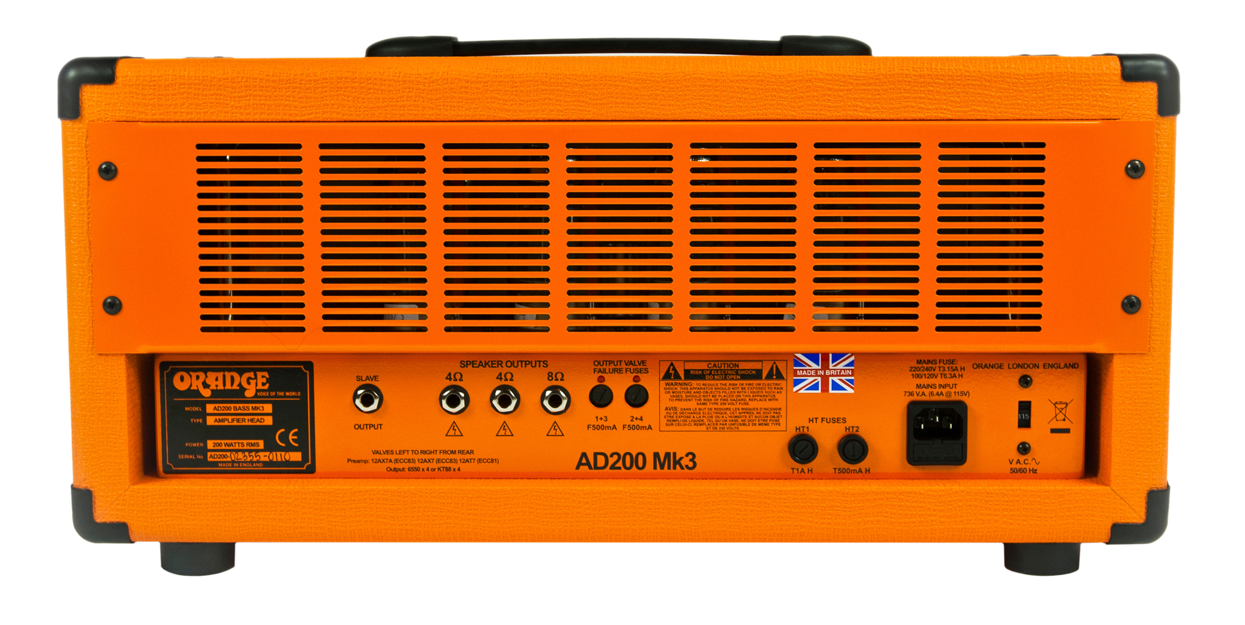 AD200B Mk III manual – Orange Amps