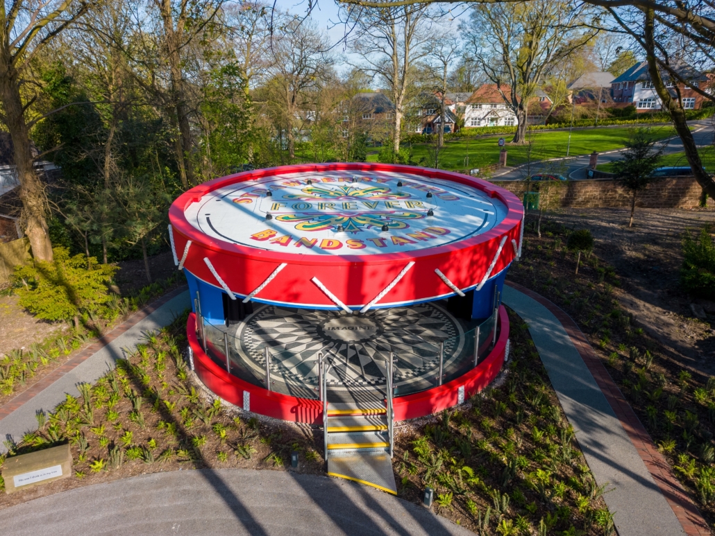 Strawberry Field Bandstand.
(Photo Credit: Dextra Group)